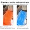Car Headrest Cooling Air Fan USB Powered 3 Speeds Adjustable Creative Car Seat Fan Low Noise Auto Interior Fan Auto Accessories