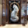 Diamond Embroidery Mosaic White Cat Large Size Diy Diamond Painting Full Drill Animals Jewelry Cross Stitch Kits Wall Decor