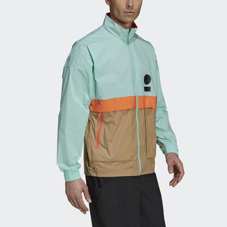 Adidas Astro Windbreaker High Collar Jacket Men Jackets Multicolor GU1758