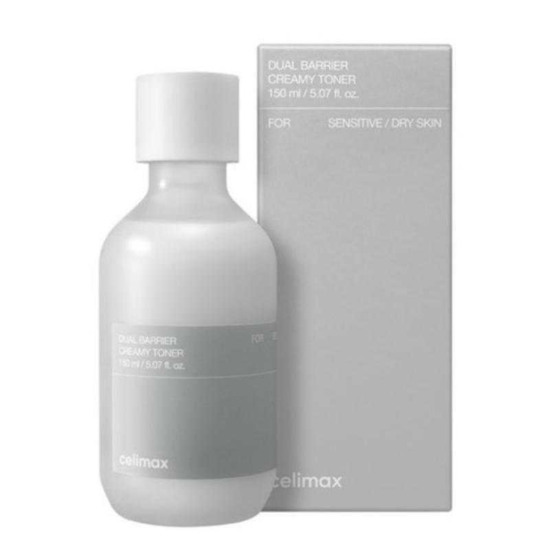 

Celimax Dual Barrier Creamy Toner 150ml – Moisturizing Barrier Toner with Ceramides & Panthenol