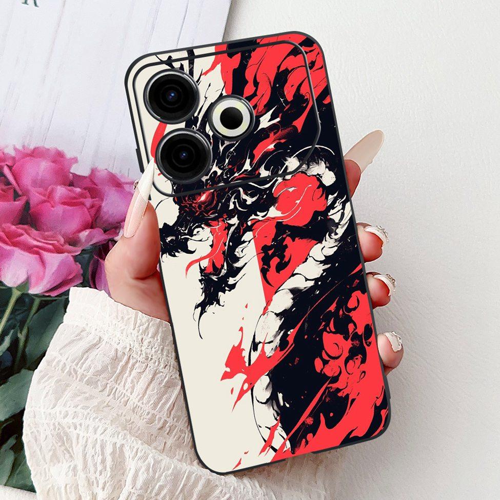 For Tecno Pova 6 Neo 4G Case Cover Luxury Butterfly Love Fashion Flowers Cool Lion Painted Phone Case For Techno Pova 6 Neo 4G
