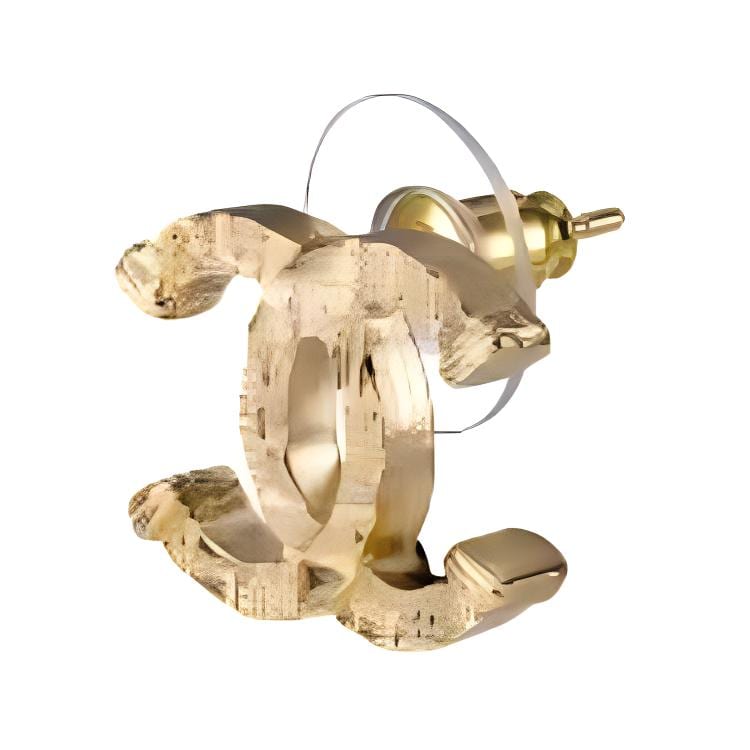 Chanel Metal Earrings Women's Gold ABB375-B13473-NP955