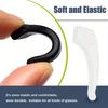 8 Pairs Silicone Anti-Slip Ear Hooks for Glasses-Comfortable Elastic Ear Grips,Secure Frame Support Sleeves - Suitable for Sports & Outdoor Activities