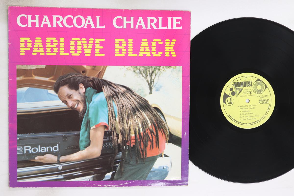 

LP Record PABLOVE BLACK - Charcoal Charlie TWLP1015 TAMOKI WAMBESI 1986 UK Reggae, Ska & Dub Used