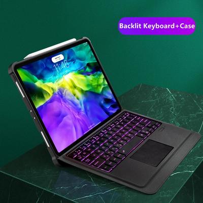 Magic Touch Pad Keyboard For iPad Pro 11 Case 2021 2020 Air 4 Bluetooth Keyboard Case For Apple iPad 10.2 9th 8th 7th