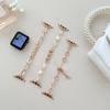 Chic Metal Bracelet Strap for Apple Watch Series 8/SE/4-7 for Women