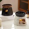 Stylish Ceramics Essential Oil Burners with Bowl and Tealight Candle Spoon for Aromatherapies and Relaxation Room Decors