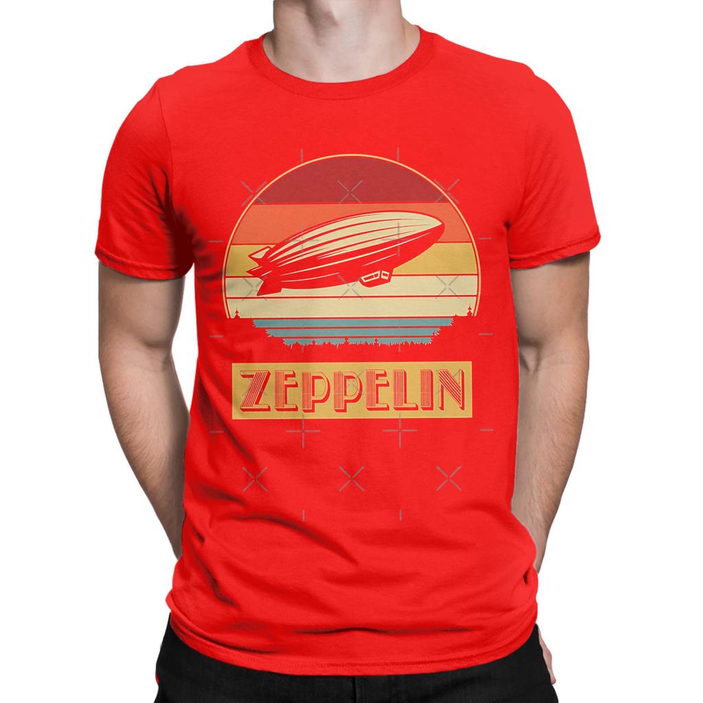 Classic Novelty 100 Cotton Tshirt Led Band Zzeppelins Tees Tops For Unisex