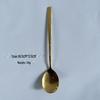 Stainless Steel Hammered Long-Handle Spoon, Stylish Western Cuisine Soup & Teaspoon for Adults