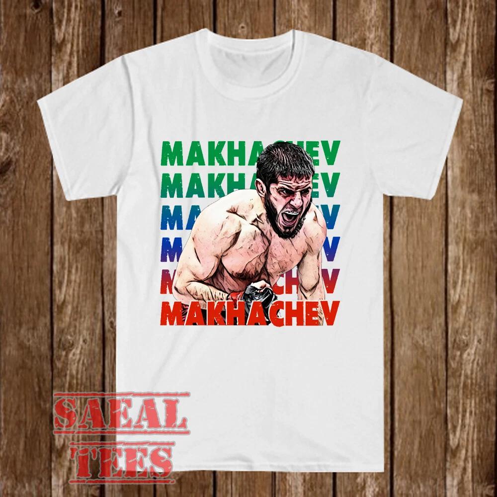 Men s and Women s T-shirts Islam Makhachev MMA Fighter L