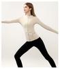 Women's Autumn Long Sleeve Zipper Yoga Jacket - Slim Fit for Running & Training