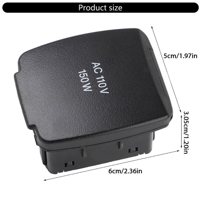 Easy Install AUX USB Adapter DS7T19G247AC ABS AUX USB Connector Music Enthusiast Accessory Simple Installation for Auto 