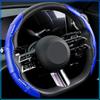 Non-Slip Universal Carbon Fiber Car Steering Wheel Cover For Volvo Rdesign XC90 S60 XC60 V70 S80 S40 V50 V40 V60 C30 S70