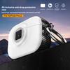 For Airpods 4 Case With Secure Lock Cover For AirPods Pro 2 2nd 3nd 1st Generation Cases TPU PC Headphone Sheath With Keychain