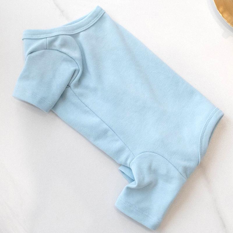 Cotton Dog Pajamas Jumpsuit Boy Girl Dog Clothes Poodle Schnauzer Pomeranian Bichon YorkieSmall Dog Clothing Pet Apparel Winter