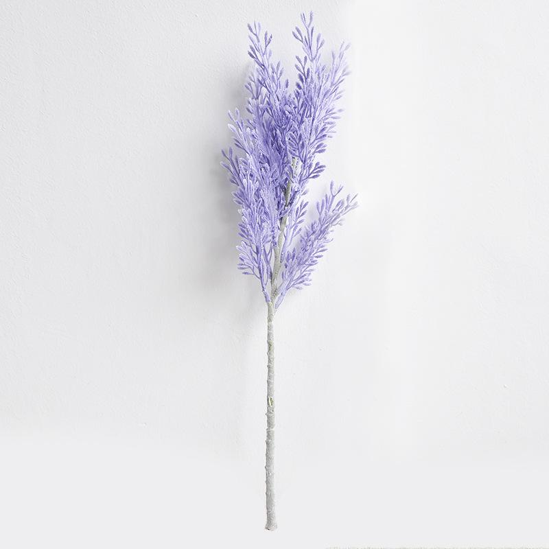Simulated Rime Artificial Flower Simulated Green Plant Home Decoration Photo Flower Arrangement Material Wedding Decoration