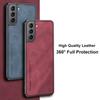 Luxury PU Leather Case For Samsung Galaxy S20 S21 FE S10 S22 Plus S22 Note 20 Ultra 10 Plus S10E Cover Coque Silicone Phone Case