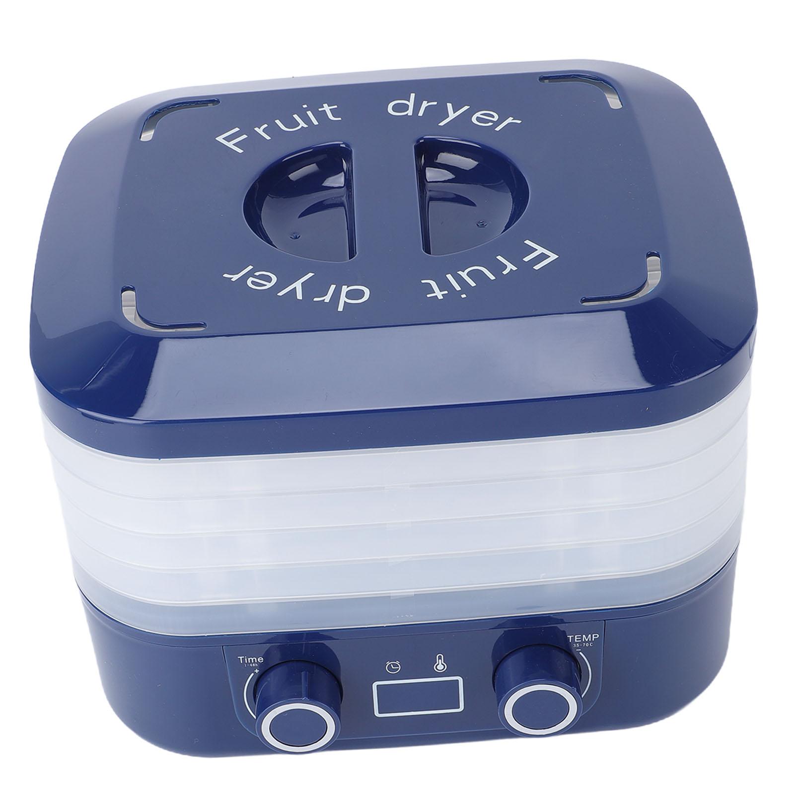 

5 Tray Food Dehydrator Machine with Temperature Control and Timer Electric Drying Machine for Meat Beef Fruits Vegetables