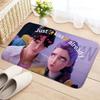 Kpop D-demon Hunters Floor Mat Rectangle Anti-slip Home Soft Badmat Front Door Indoor Outdoor Mat Welcome Doormat