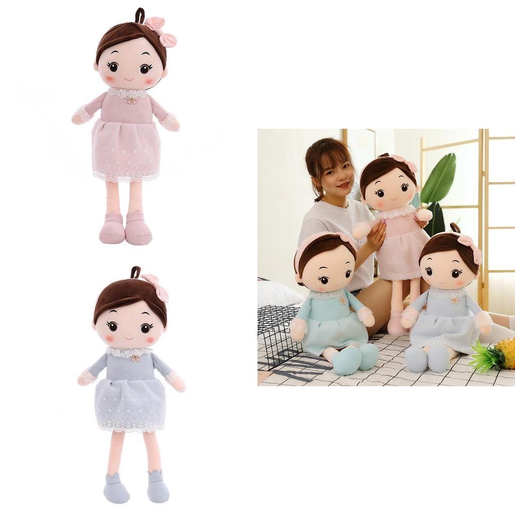 New Creative Toy Girl Doll Plush Toy Children's Pillow Birthday Gift Wholesale