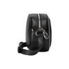 Gucci Blondie Double G Logo Removable Shoulder Strap with Zipper Closure Leather Crossbody Shoulder Bag Women's Black