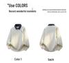 Men's 2025 Autumn/Winter Lapel Knitwear Hoodie with Velvet Lining
