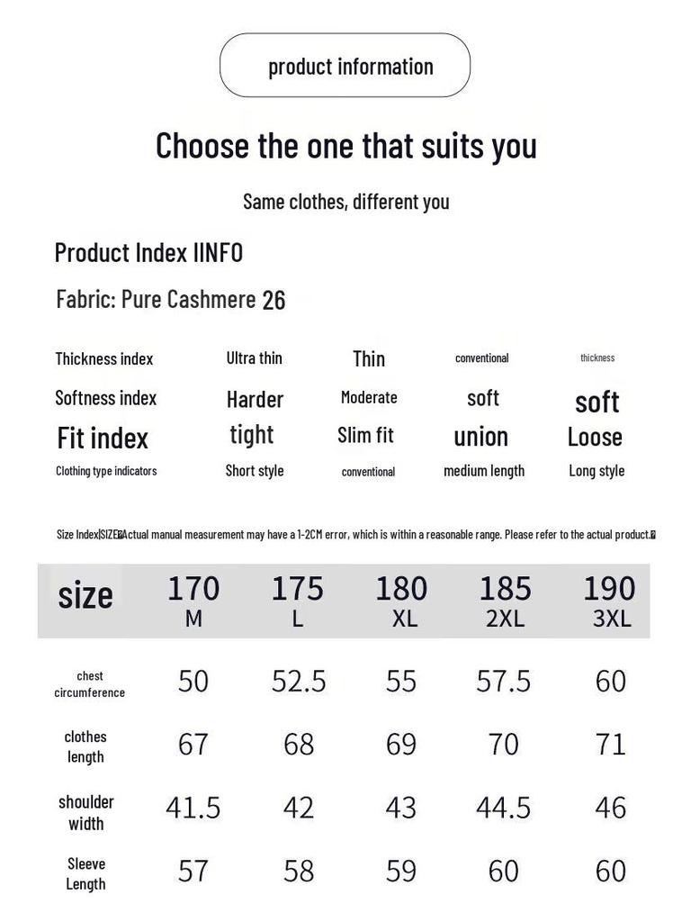 Men's Pure Cashmere V-Neck Cardigan Sweater