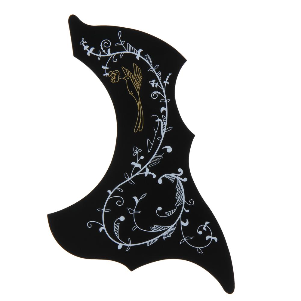 2pcs Folk Acoustic Guitar Pickguard Anti Scratch Protector Pick Guard Stickers