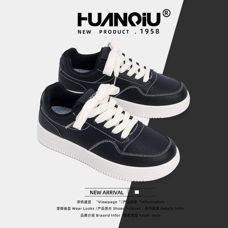 Global black board shoes women's ZHQ-HY809 new spring women's shoes versatile casual platform low-top shoes children