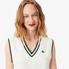 [lacoste] Women's Golf Argyle Pattern Sweater Vest AF9602-55N0LP