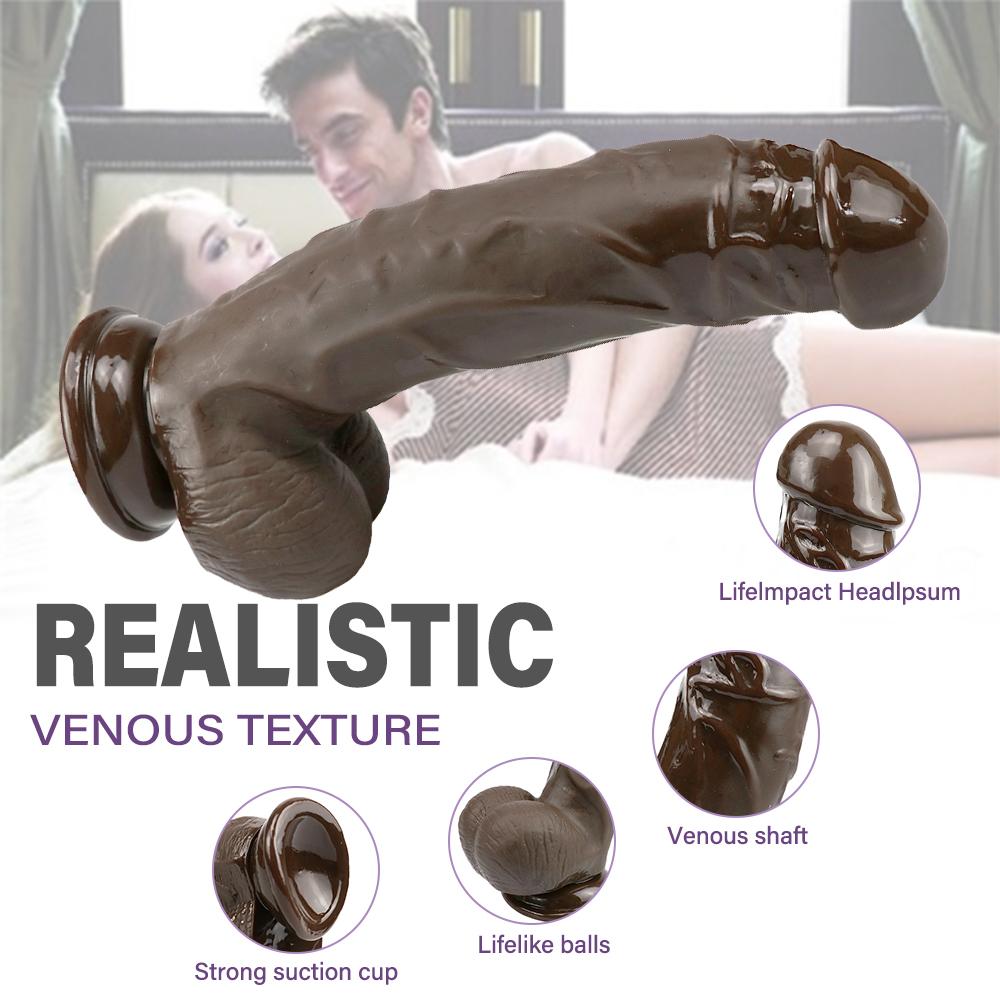 MoDi Femei Bărbați Gay Sex Tool Dildo Ventuză Dildo Femeie Jucării