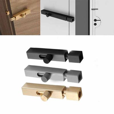 3/4 Inch Door Bolts Catch Lock Anti-theft Door Lock Buckle Protable Door Buckle Hasp  Kitchen