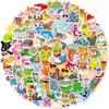 100 Small Size 4Cm Small Fresh Ins Wind Graffiti Sticker Decorative Suitcase Pen