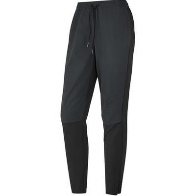 Variable Series Retro Sports Comfortable Quick-Dry Cool Breathable Knitted Sports Pants Women Pants Carbon-Black P324W077-0018