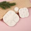 6 Pcs Mushroom Silicone Molds, Fungus Chocolate Cake Fondant Molds, for Alice In Wonderland Theme Cupcake Toppers Dessert Table Biscuit Candy Chewing