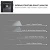 [Hiyqin] Screen Protector & Lens Cap for [Fujifilm] Instax Wide Evo Hybrid Camera - 0.25mm Hardened LCD Screen Protector & Lens PET Film
