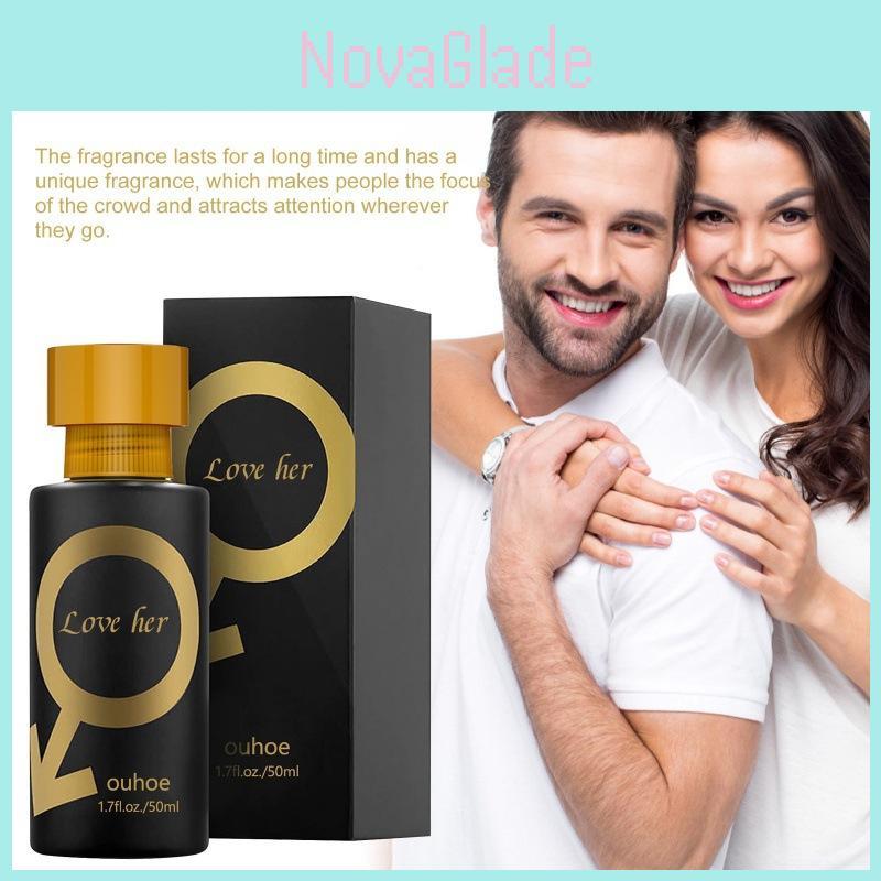 Perfume Delightful Portable 50ml Fresh Appeal Ideal For Couples On Date A