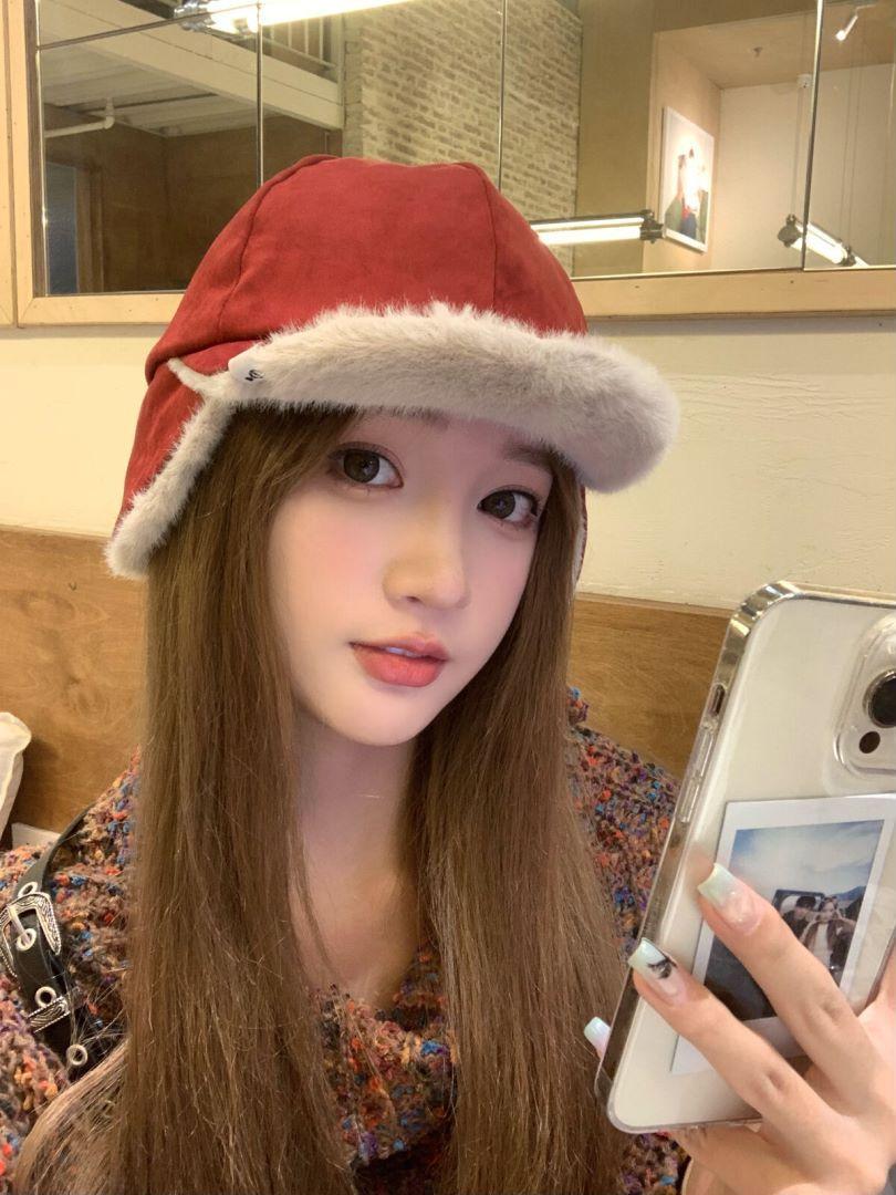 

Ткань этикетка плюшевая шапка Lei Feng осень и зима мужская и женская теплая и холодная защитная шапка для ушей может переворачиваться через край для катания на лыжах на открытом воздухе M（56-58cm） бордовый