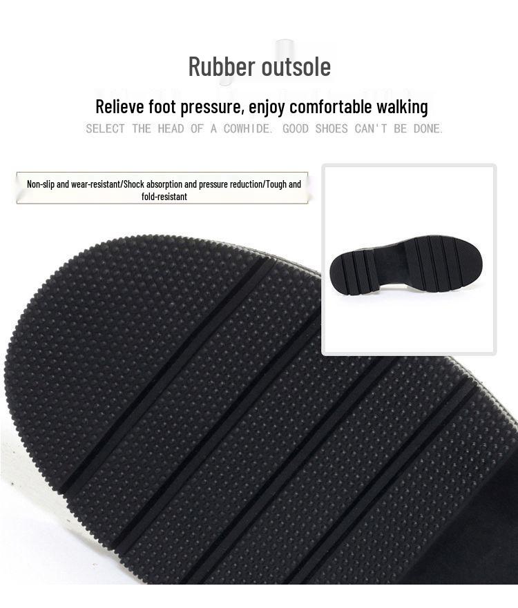 Women's 2024 Spring/Summer Platform Loafers: British-Style, Low-Top, Patent Leather Flats