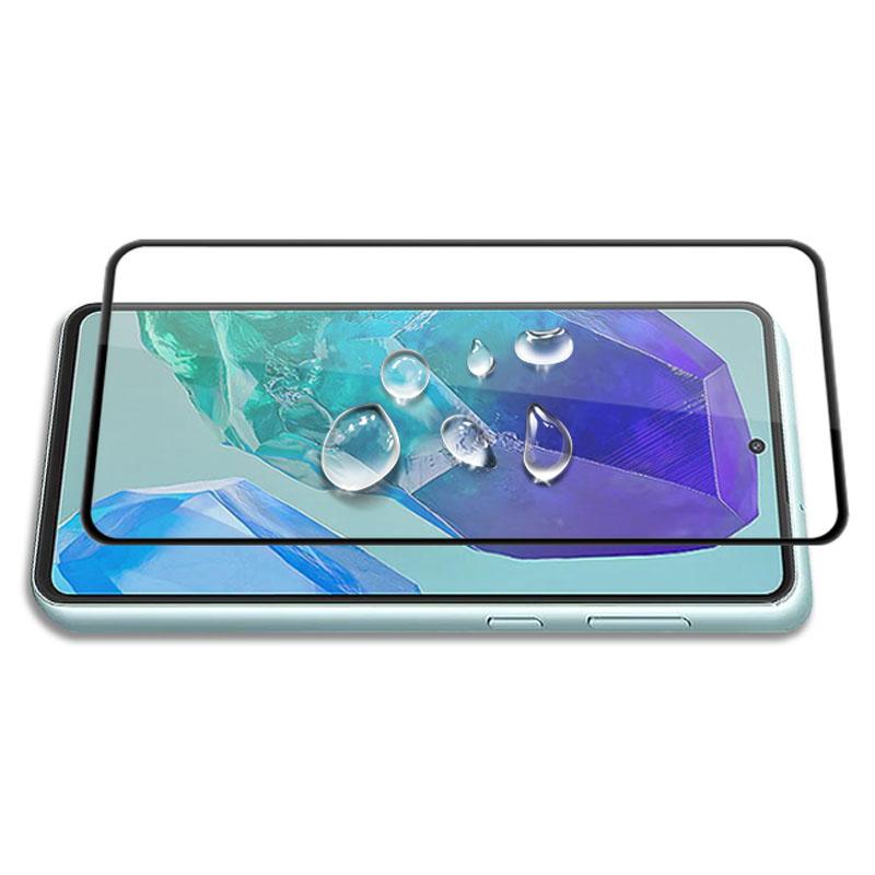 MOCOLO For Samsung Galaxy M55 5G/C55 5G/F55 5G Screen Protector Secondary Strengthening Full Glue Film,Black