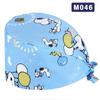 Unisex All-Cotton Printed Surgical Cap for Medical and Food Services