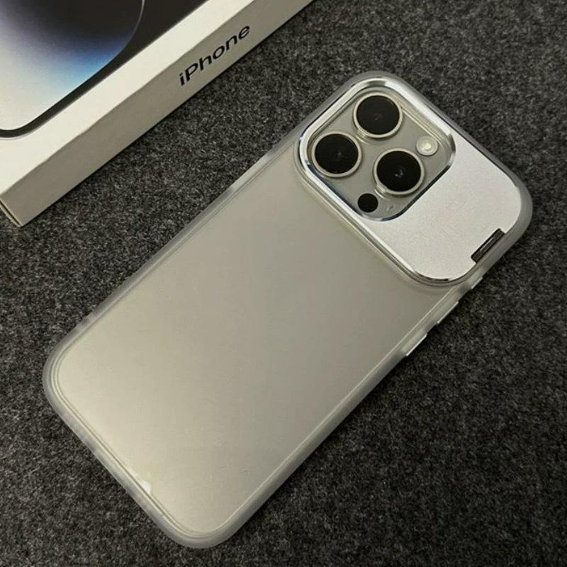 

Applicable To IPhone17 Transparent Contact Lens Holder Mobile Phone Case Apple 16 Magnetic Lens Film Anti Fall Protection Case iPhone 16