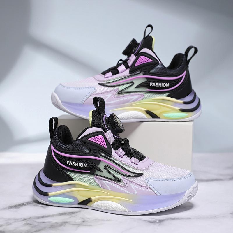 2026 popular boys breathable mesh shoes summer middle children children s shoes boys basketball running shock absorption 28 inner length 17.7