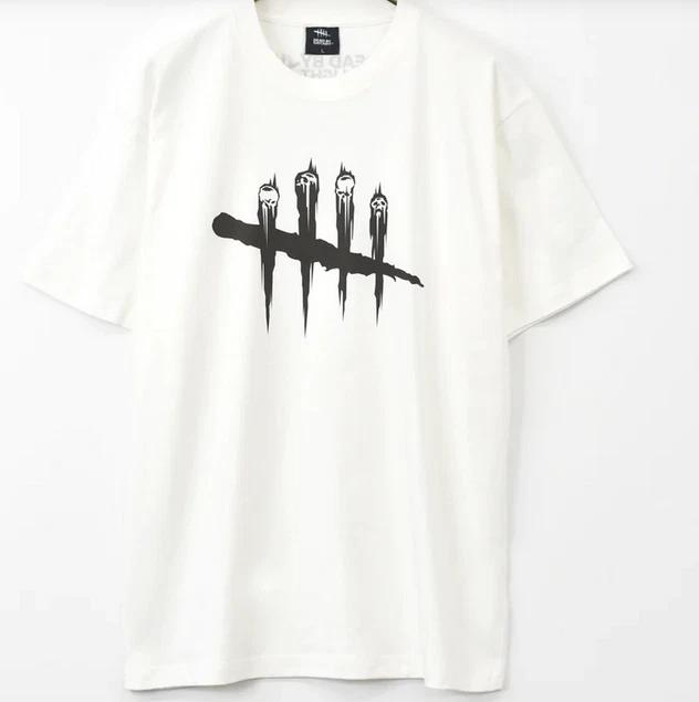 Dead By Daylight Logo TShirt White Cotton New Japan Limited Original