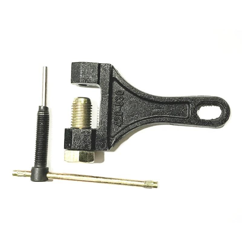 1set Motorcycle Chain Breaker Link Removal Splitter Motor Chain Cutter Riveting Tool 420-530