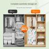 Electric Pump Vacuum Storage Bags for Quilts and Clothing, Large Capacity Vacuum Compression