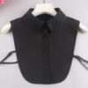 Japan And Korea Versatile Flower Embroidery False Collar Women'S Shirt Collar Shawl False Collar Shirt Clothing Accessories