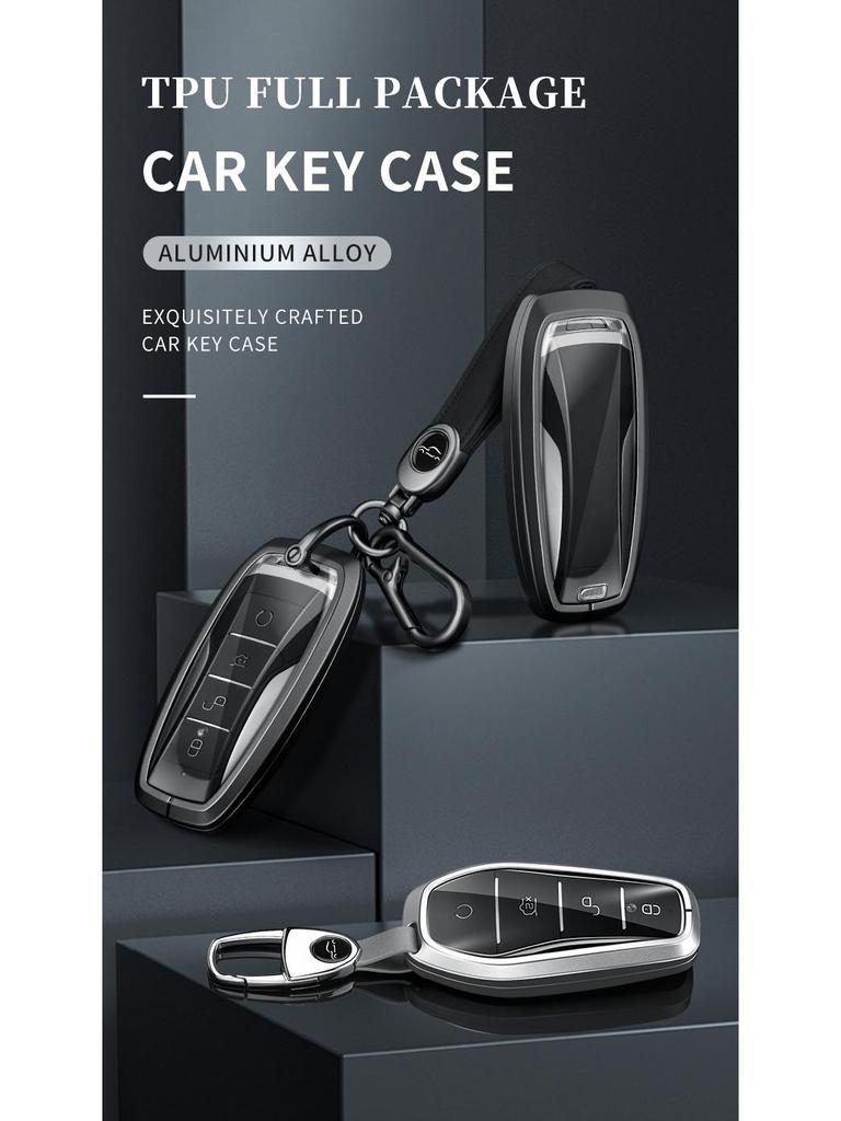 BYD Key Case for Tang DM/MAX, Song Pro, Qin PLUS, Yuan - Full Wrap Car Shell Buckle for Cross-Border E-Commerce