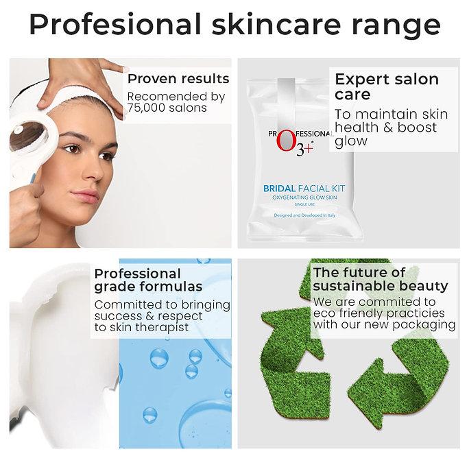 O3+ Bridal Facial Kit Oxygenating Glow Skin 81gm Each (Pack of 2)