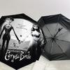 1pc Corpse Bride Automatic Open/Close Umbrella Compact Folding Umbrella with 8-Rib Shaft Lightweight Esign, for Women/Men1208A
